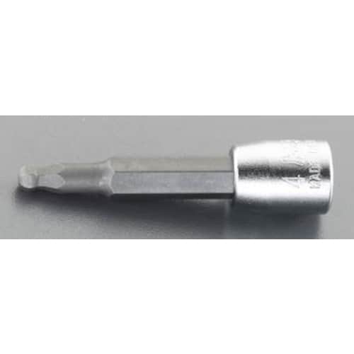ビットソケット(ボールP付)1/4 DRx4mm