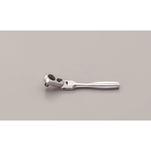 ラチェットハンドル(首振)1/4 DR/90mm