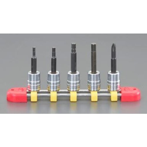 ビットソケットセット1/4DRNo,2x3−6mm