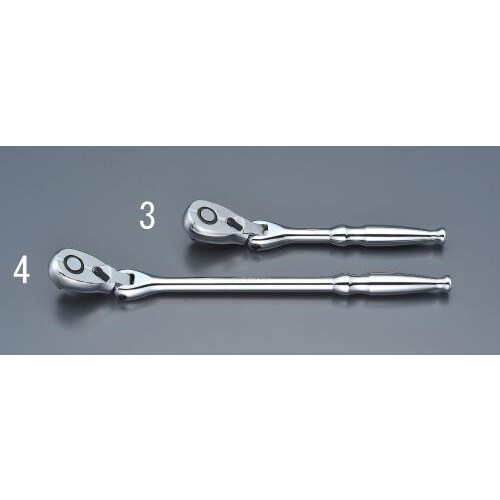 ラチェットハンドル(首振り)1/2 DR/250