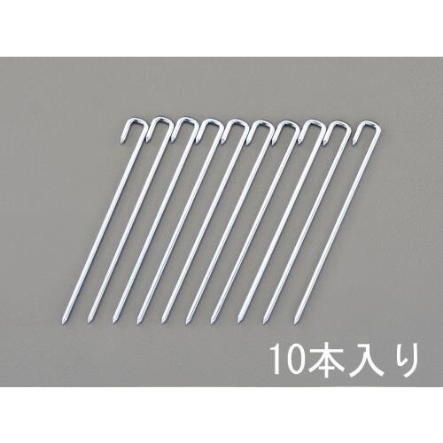 ロープ止め金具(J型/10本)φ5.0x200mm