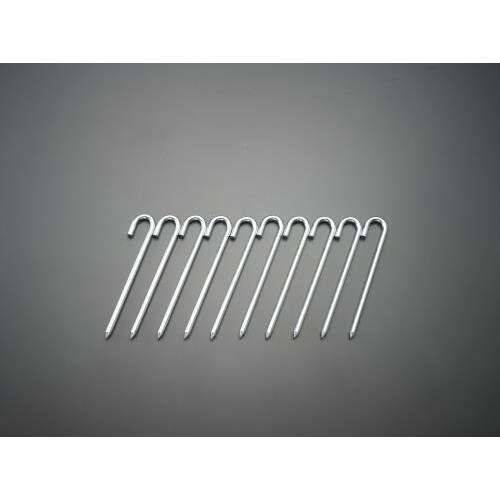 ロープ止め金具(J型/10本)φ5.0X360mm
