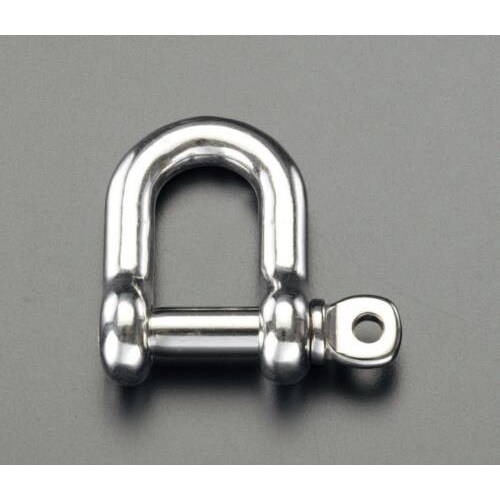 D型シャックル(ステンレス製)1800kg