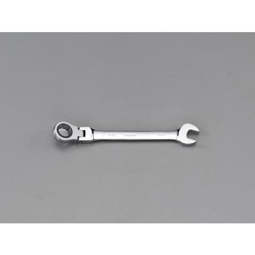 ラチェット片目片口スパナ(首振型)13mm