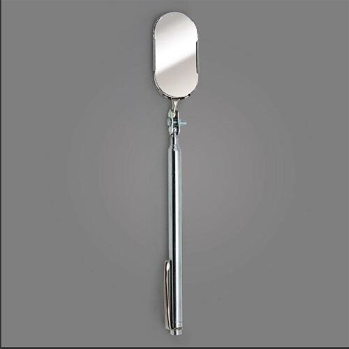 点検ミラー(伸縮柄)25X50/184−500