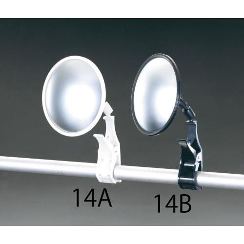 凸面ミラー(クリップ付/黒)φ148mm