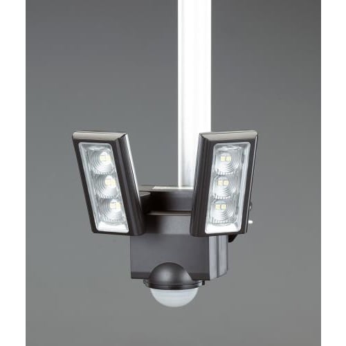 LEDセンサーライト(単1X3本)2灯