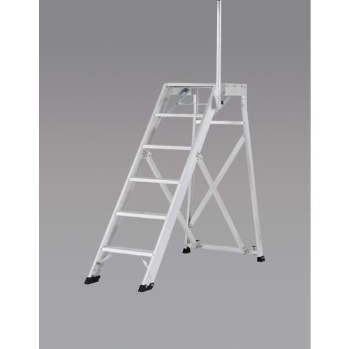 作業台(手掛かり棒/折畳式)1.75m/7段