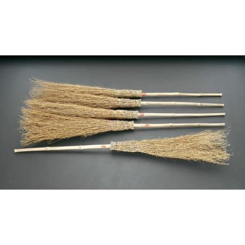 竹ほうき(5本組)1800mm