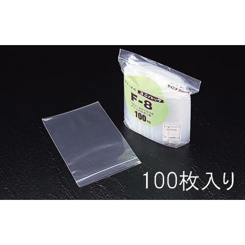 チャック付ポリ袋(100枚)EA944CA−340