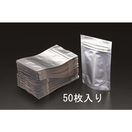 アルミ袋(チャック付/50枚)80X100mm