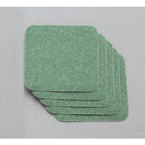 滑り止めシート(屋外用・緑/5枚)80X80mm