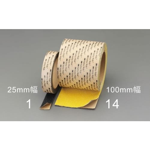 100mmx5m滑り止めテープ(凸凹面用/黒)