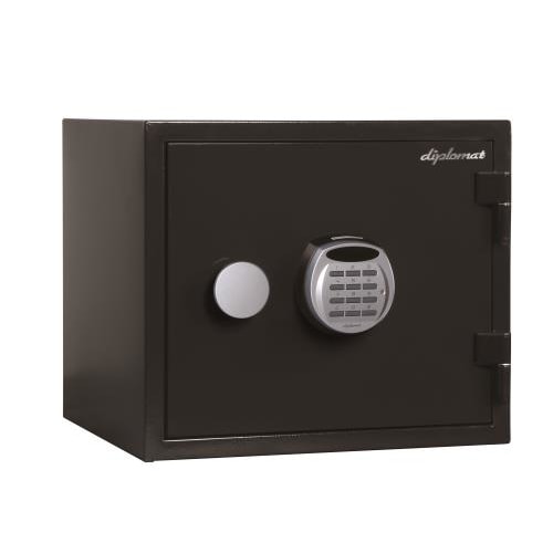 耐水・耐火金庫(黒)412x397x360mm