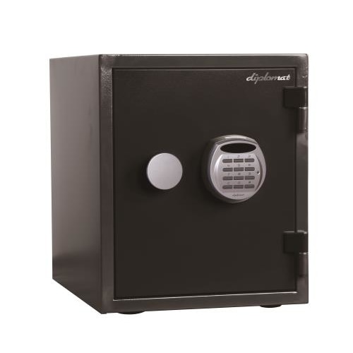 耐水・耐火金庫(黒)352x467x420mm