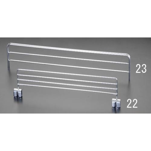 メタルラックミニ用ガイド400X15X110mm