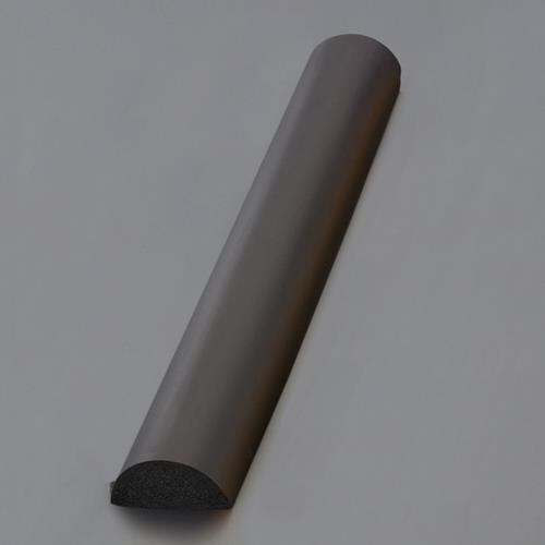 クッションガード(黒/2本)50X26X400mm