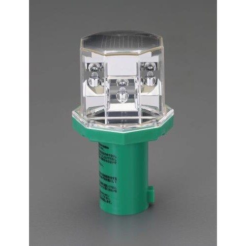 LED現場点滅灯(ソーラー充電)赤色/青色