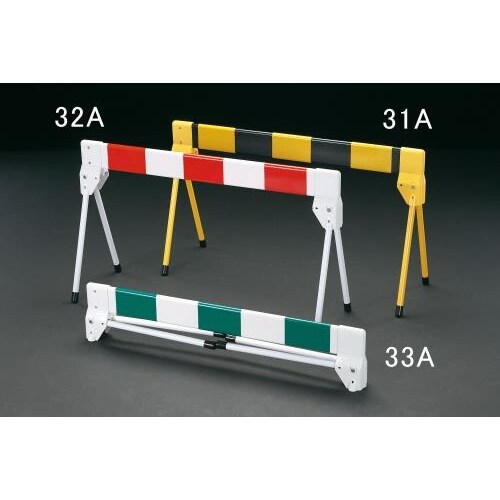 折畳式バリケード(赤/白)1500X460X750