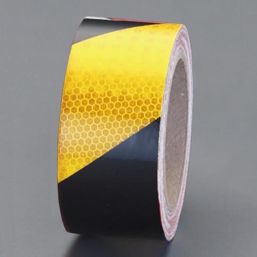 ハイレベル反射テープ(黄/黒)50mmX9.1m