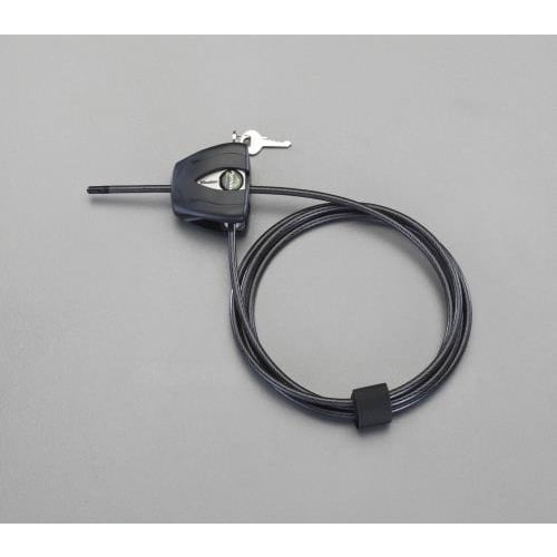 アジャスタブルケーブルロック5mmX1.8m