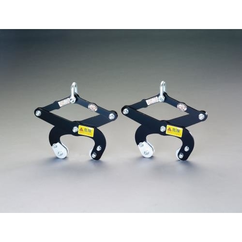 U字溝吊クランプ(2個組)500kg/40−150