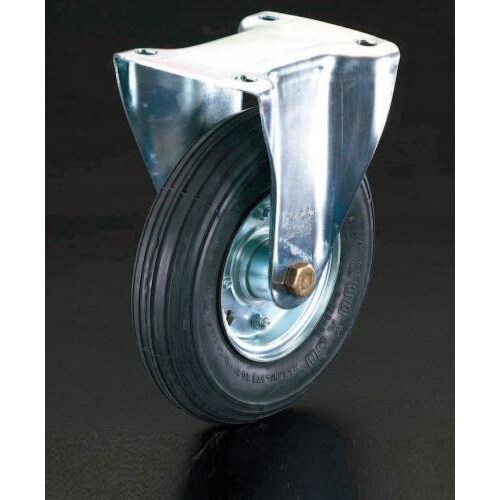 キャスター(固定金具・空気入車輪)220mm