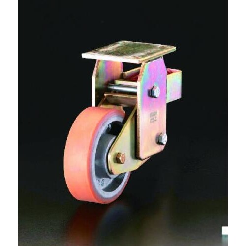 キャスター(固定金具・スプリング付)250mm