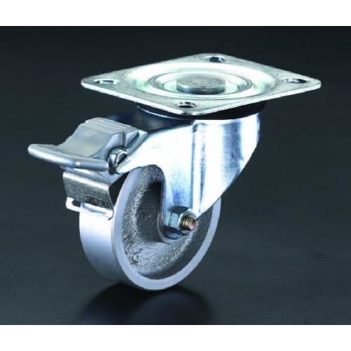 キャスター(後ブレーキ・スティール車輪)100mm