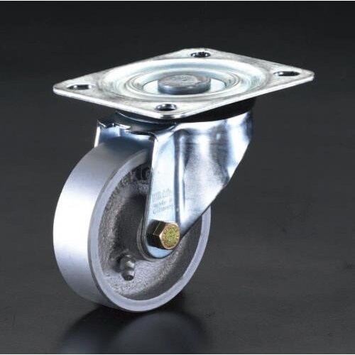 キャスター(自在金具・スティール車輪)200mm