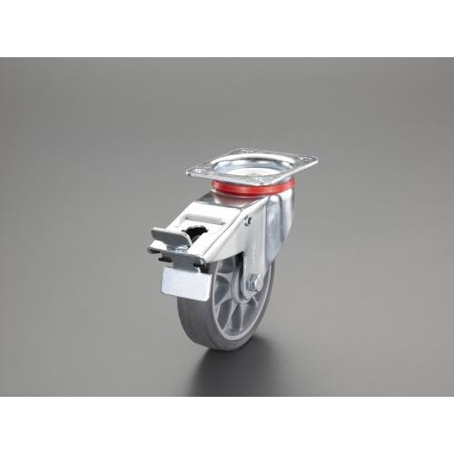 キャスター(自在・カバー・後輪ブレーキ付)200