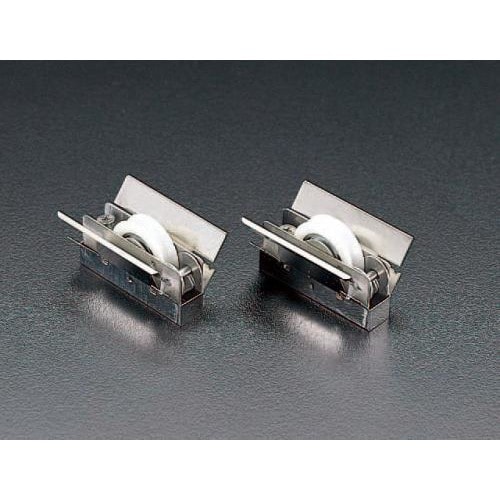 戸車(サッシ用・樹脂車枠/2個)9.5−14