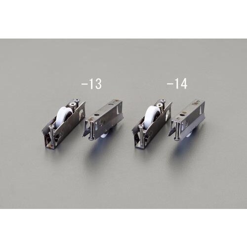 車(サッシ用・丸レール・ジュラコン車枠)2個戸