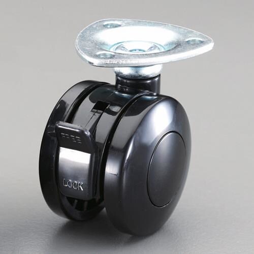 キャスター(ツインホイール・ブレーキ付・自在)40