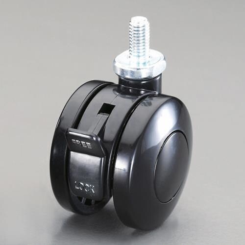 キャスター(ツインホイール8ネジブレーキ付)40