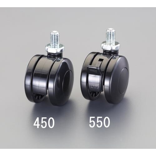 キャスター(2ホイール・10XP1.5ネジ)60