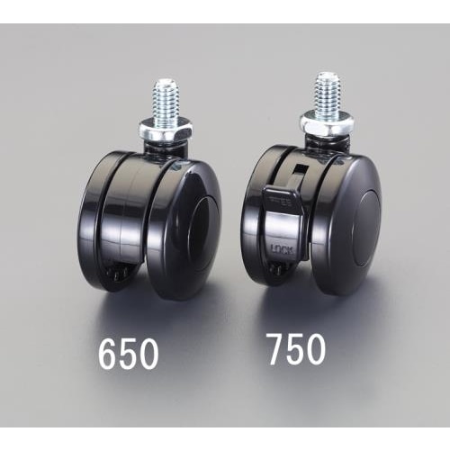 キャスター(2ホイール・U3/8X16ネジ)50