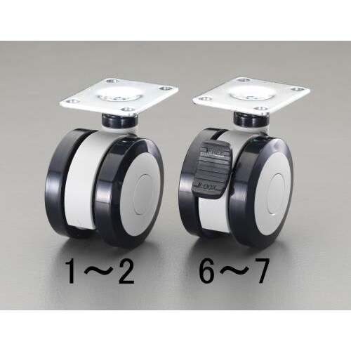 キャスター(ツインホイール)100mm