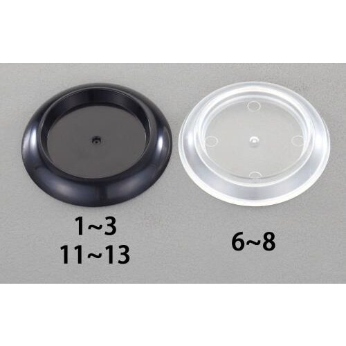 キャスター用受け皿(スケルトン/4個)71.5mm