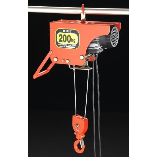 電気ホイストAC100V/200kgx6m