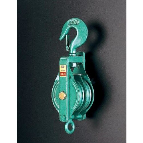 強力型滑車(2車)75mm