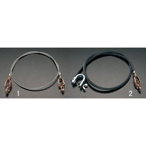 アースクリップワイヤー900mm