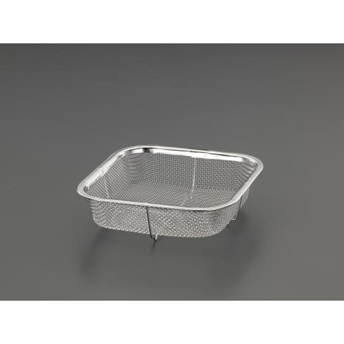 洗浄ざる(ステンレス製)180x180x45mm