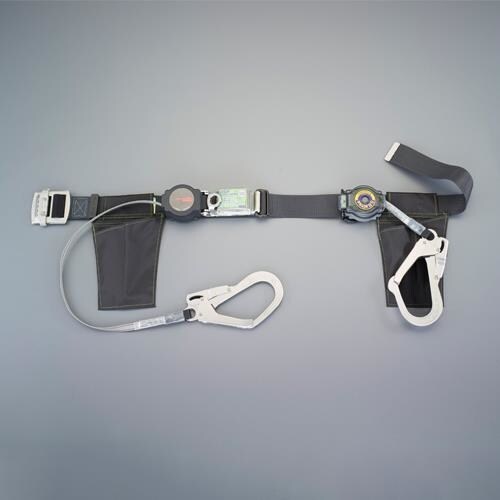 墜落制止用器具(胴ベルト/巻取式2丁掛け)