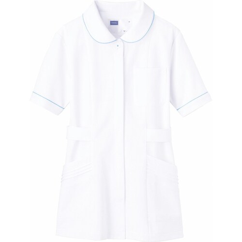 チュニック WH11101 4L ホワイトブルー