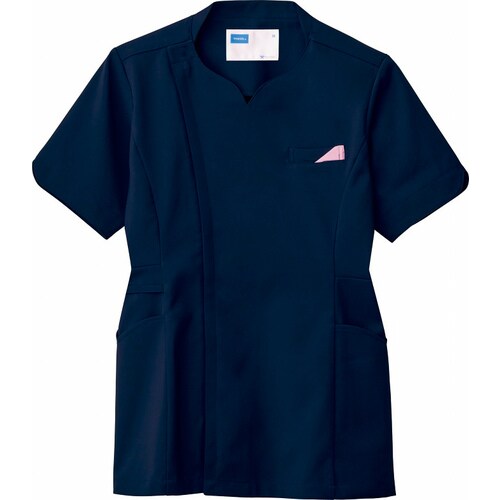 レディーススクラブ WH12095 M ネービー