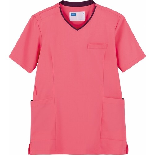 レディースSTスクラブ WH13095 S C桃