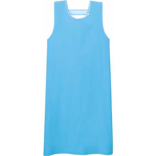 入浴介助エプロン WH90044 3L ブルー