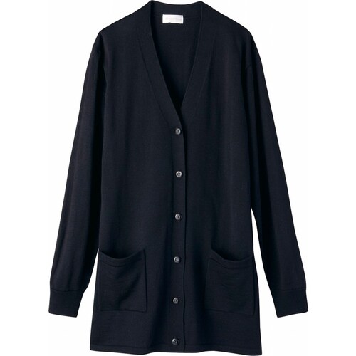 カーディガン WH90219 4L ブラック