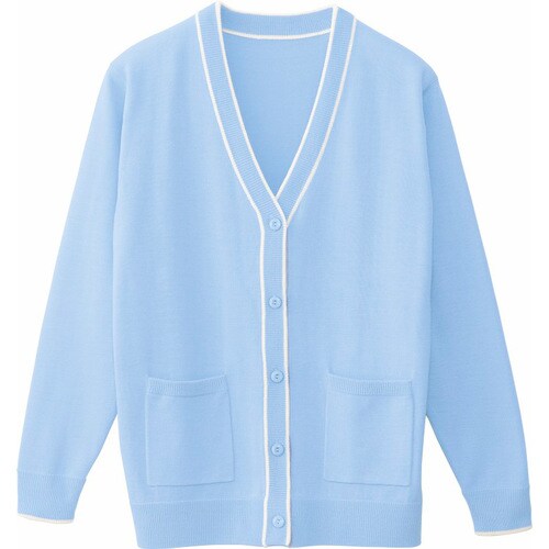 カーディガン WH90319 サックス 4L
